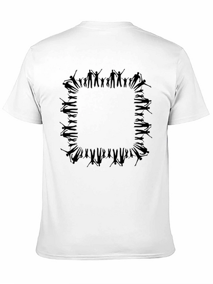Modern Graphic Tee - Abstract Figures