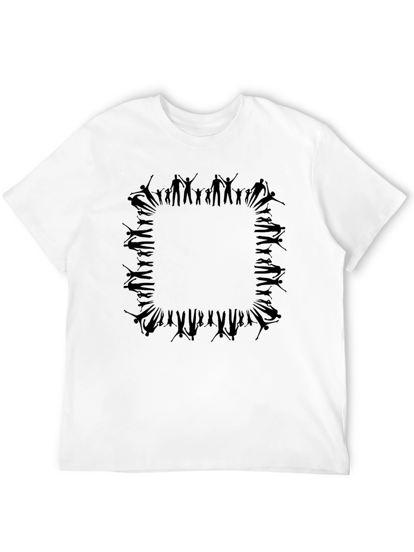 Modern Graphic Tee - Abstract Figures