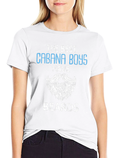 Cabana Boys Have Beards Graphic T-Shirt