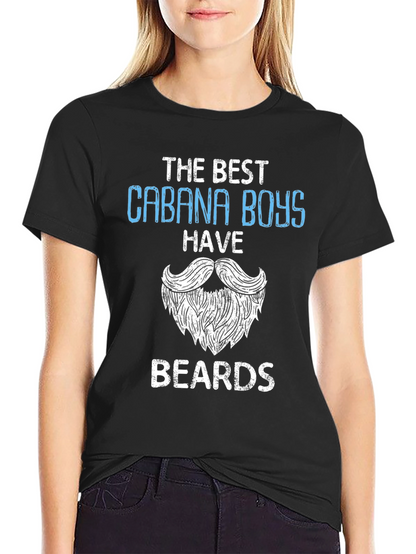 Cabana Boys Have Beards Graphic T-Shirt