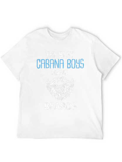 Cabana Boys Have Beards Graphic T-Shirt