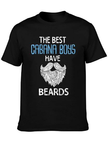 Cabana Boys Have Beards Graphic T-Shirt