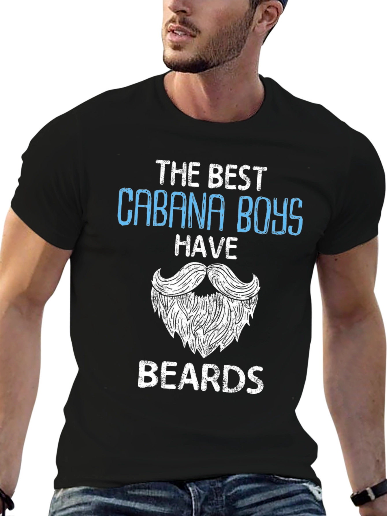 Cabana Boys Have Beards Graphic T-Shirt
