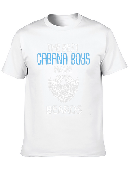 Cabana Boys Have Beards Graphic T-Shirt