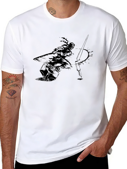 Ink Warrior Graphic Tee - Black