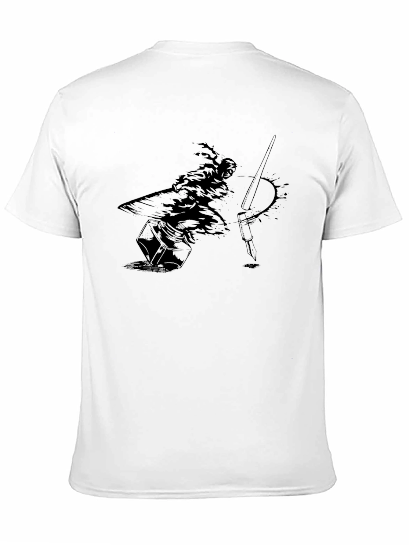 Ink Warrior Graphic Tee - Black