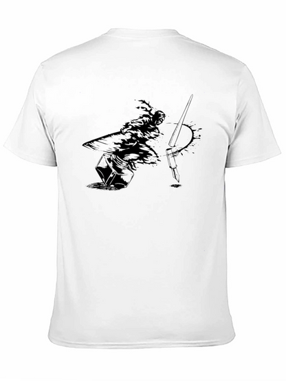 Ink Warrior Graphic Tee - Black