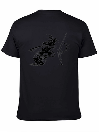 Ink Warrior Graphic Tee - Black