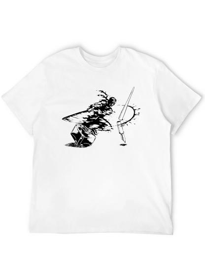 Ink Warrior Graphic Tee - Black