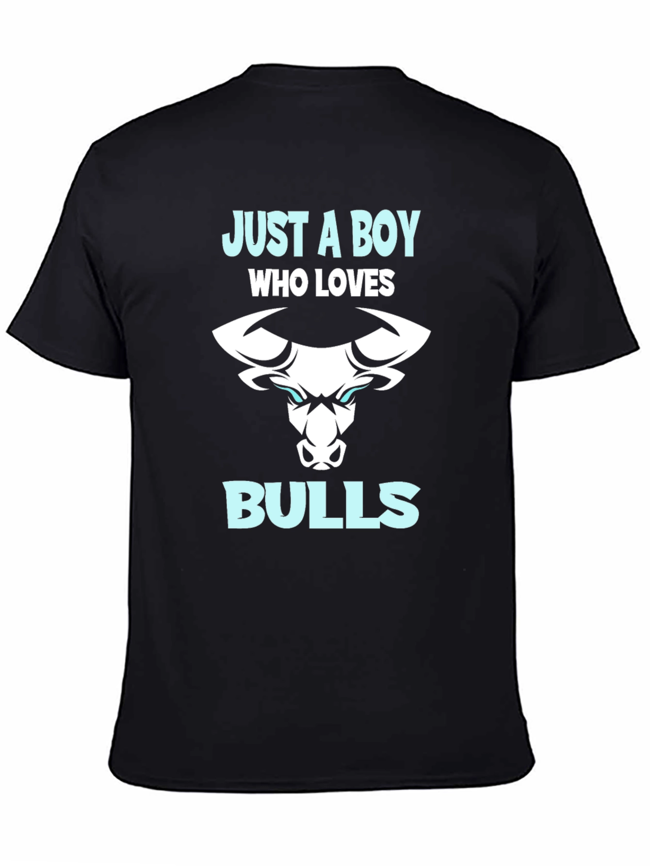 Just A Boy Who Loves Bulls T-Shirt