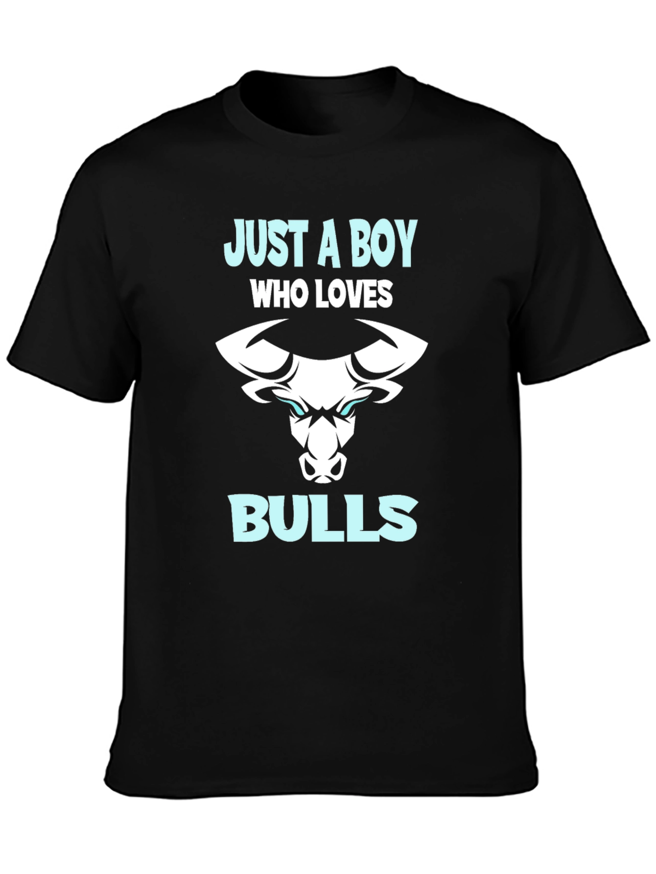 Just A Boy Who Loves Bulls T-Shirt