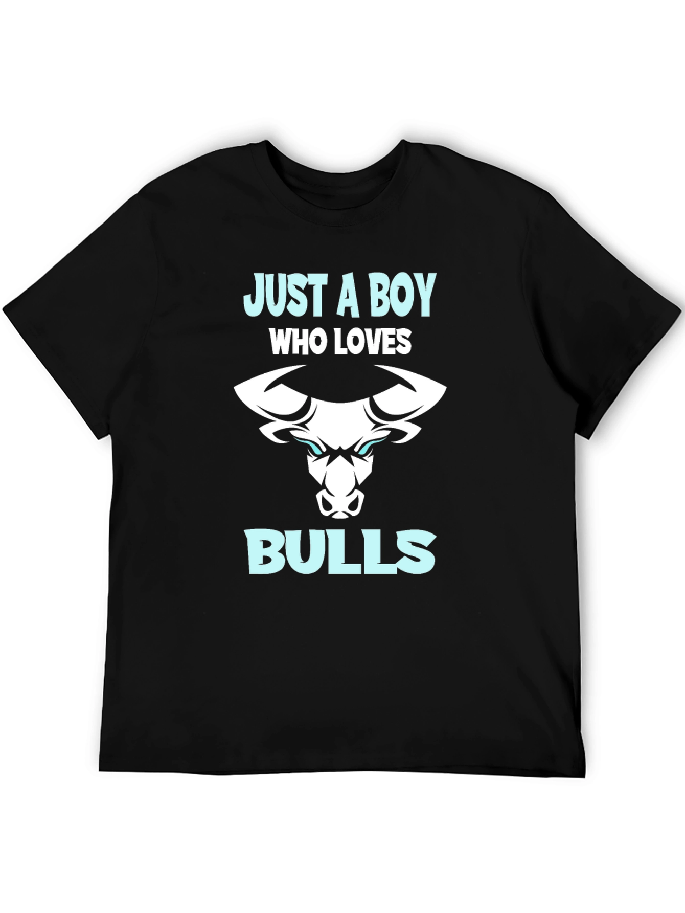 Just A Boy Who Loves Bulls T-Shirt