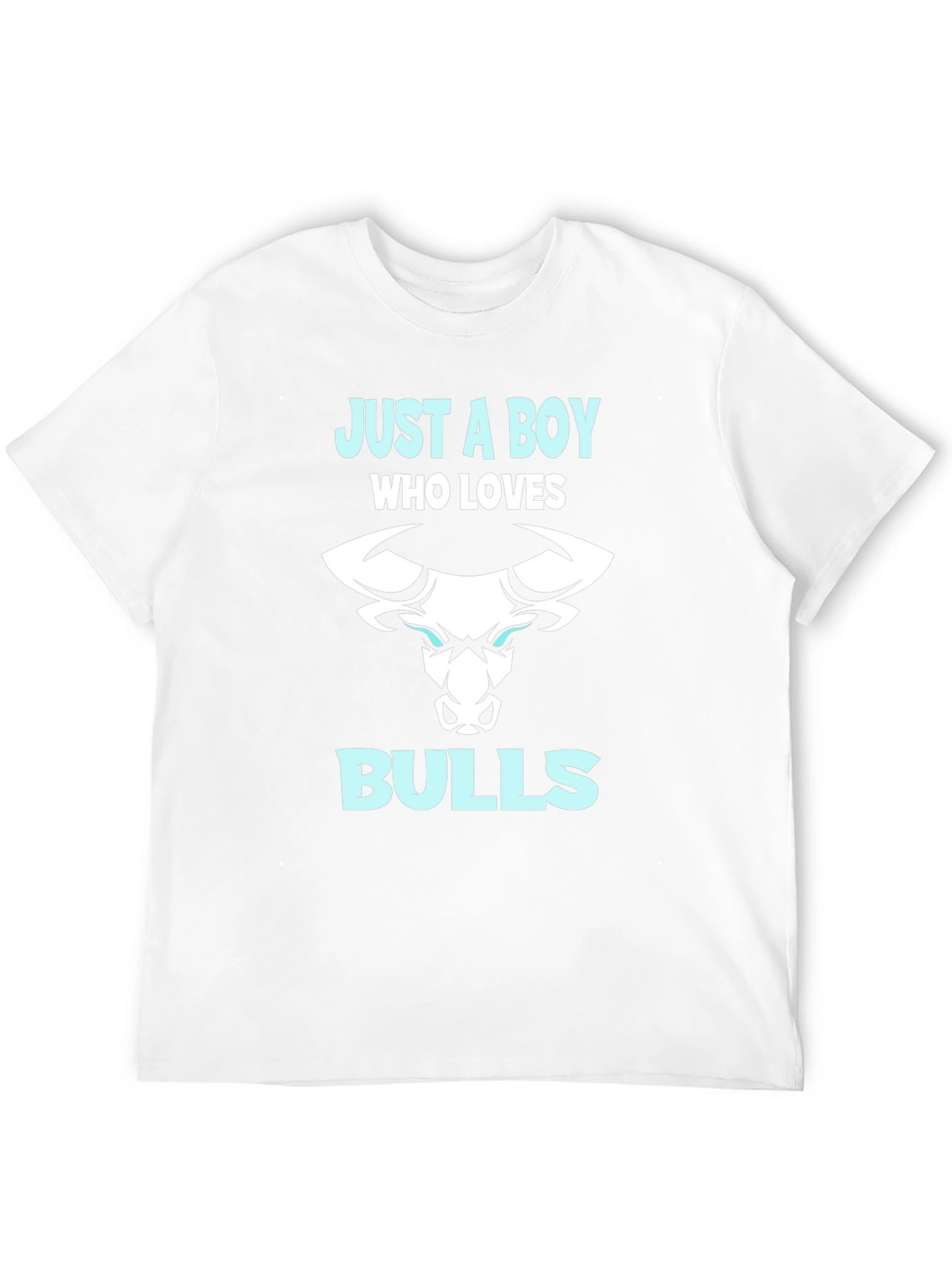 Just A Boy Who Loves Bulls T-Shirt