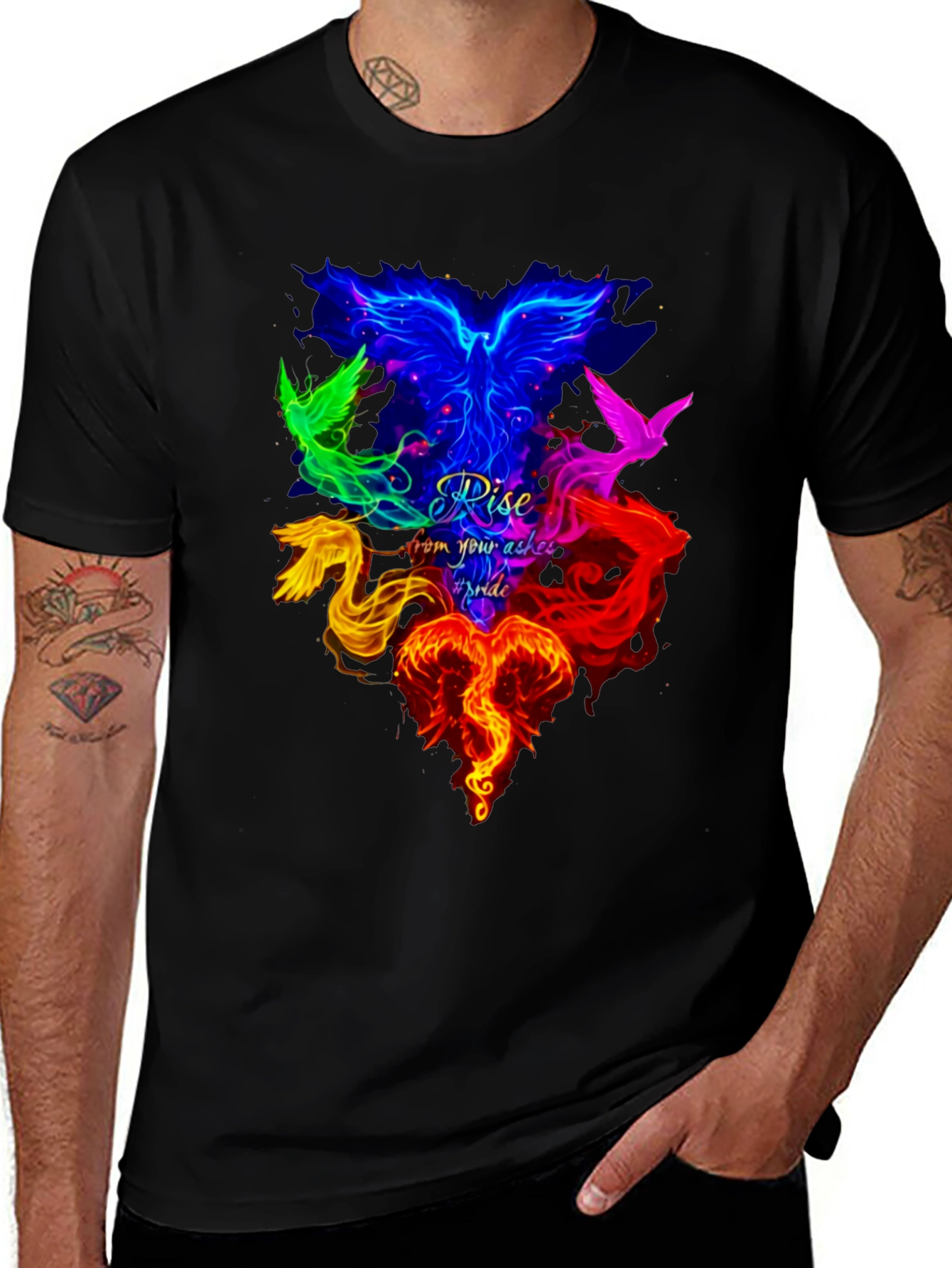 Phoenix Pride T-Shirt - Rise From Your Ashes