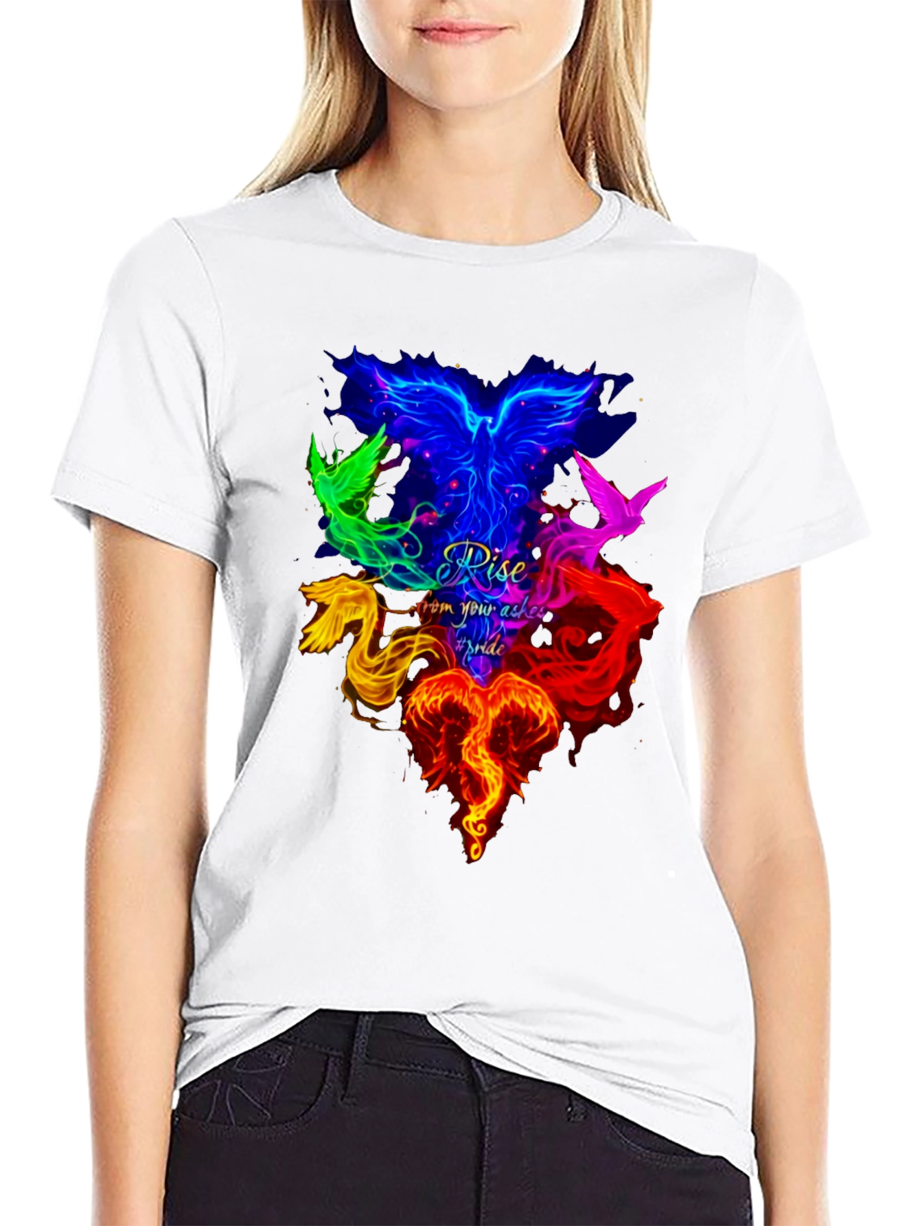 Phoenix Pride T-Shirt - Rise From Your Ashes