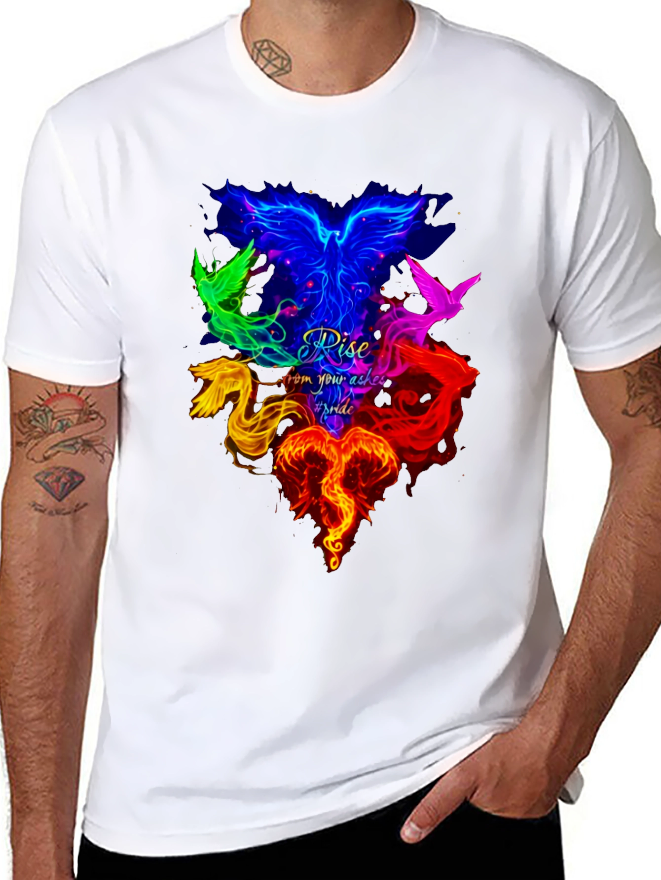 Phoenix Pride T-Shirt - Rise From Your Ashes
