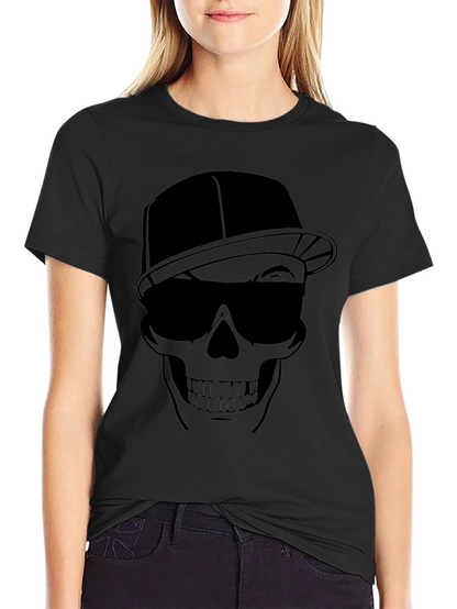 Skull Graphic Tee - Cool Edgy Style