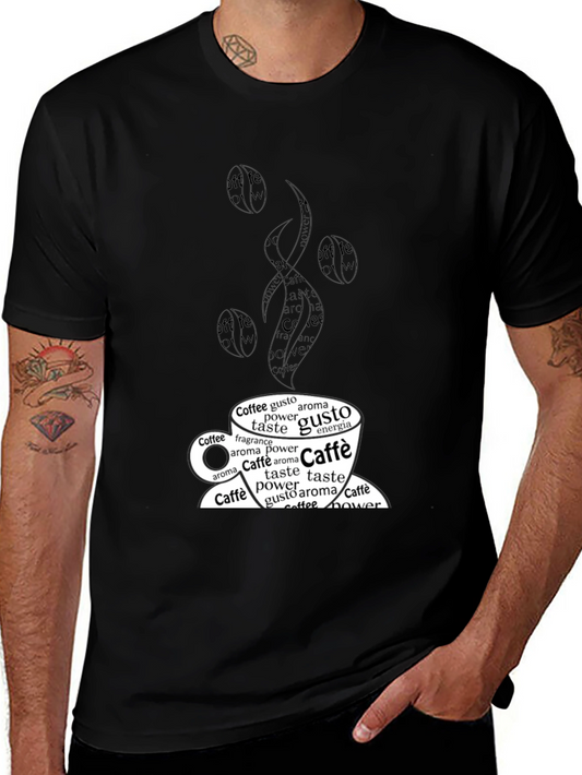 Coffee Lover T-Shirt - Italian Style Design