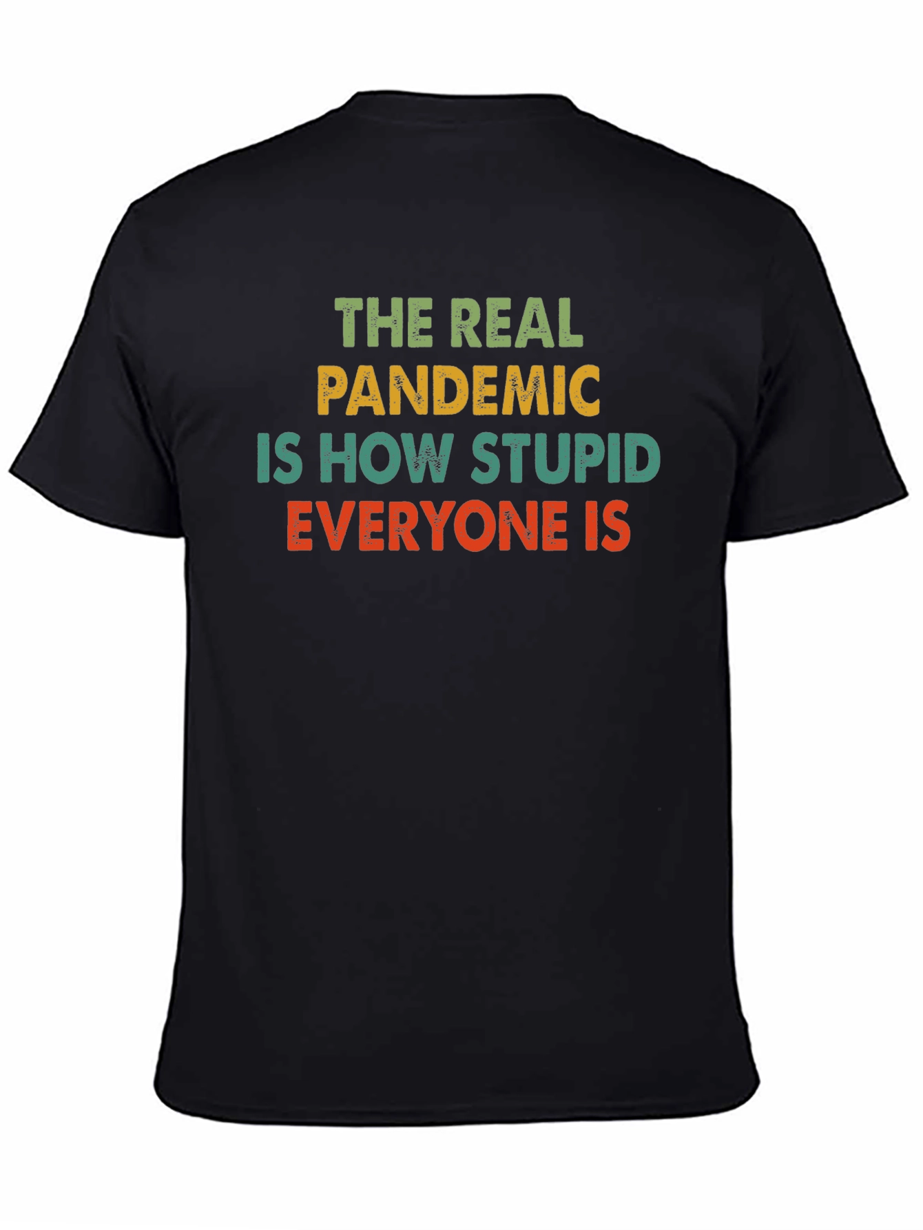 The Real Pandemic Graphic Tee - Unisex Cotton T-Shirt