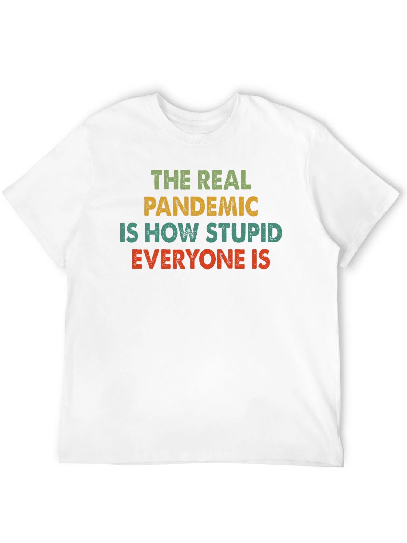 The Real Pandemic Graphic Tee - Unisex Cotton T-Shirt