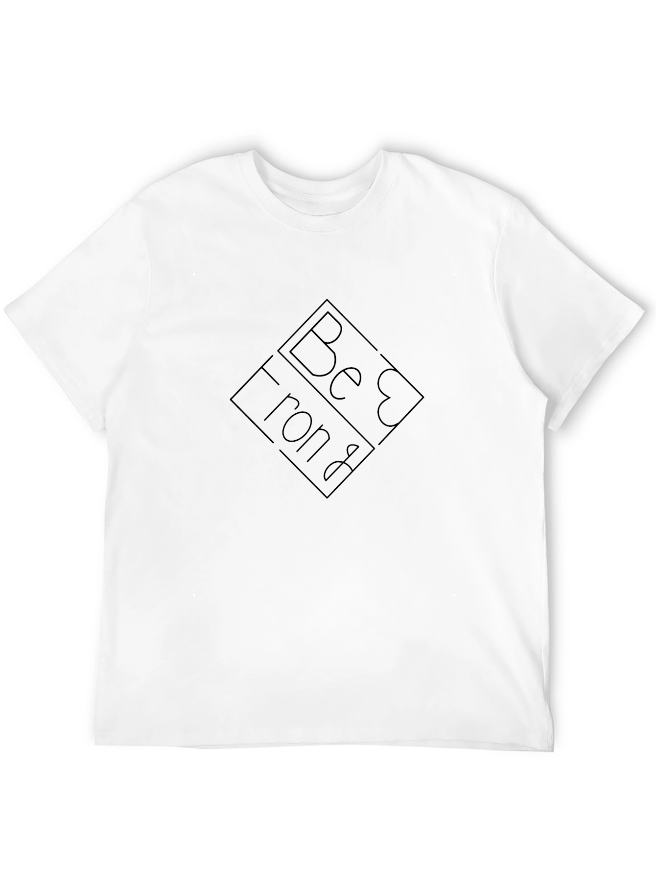 Be Strong Graphic Tee - Mens Black T-Shirt