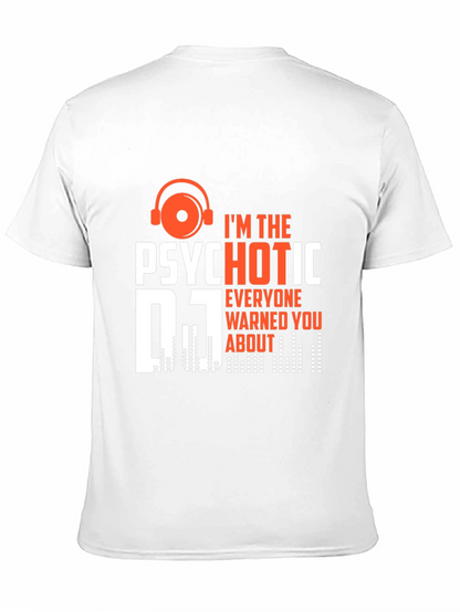 Psychotic DJ T-Shirt - Funny Music Lover Tee
