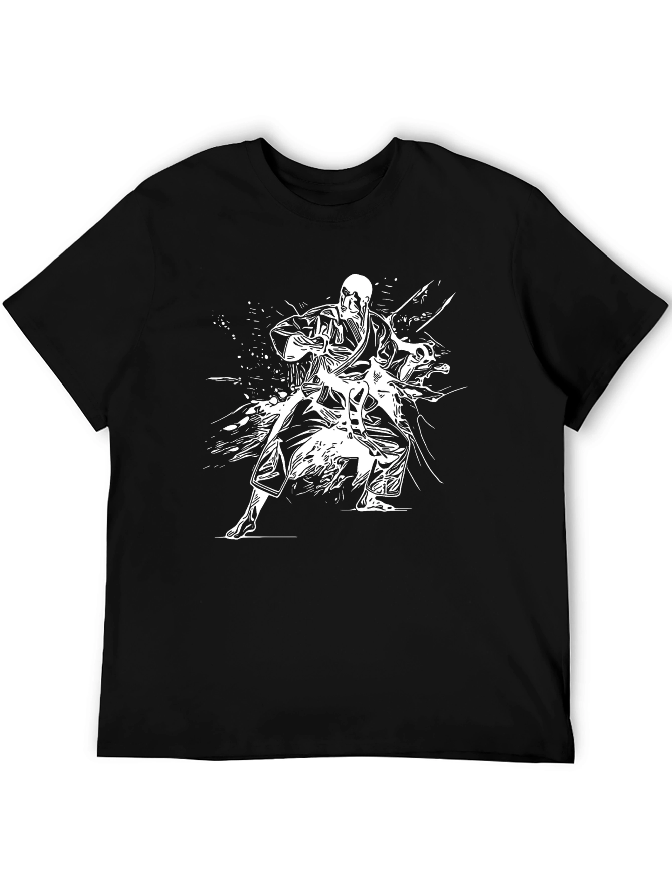 Karate Graphic Tee - Black Martial Arts T-Shirt