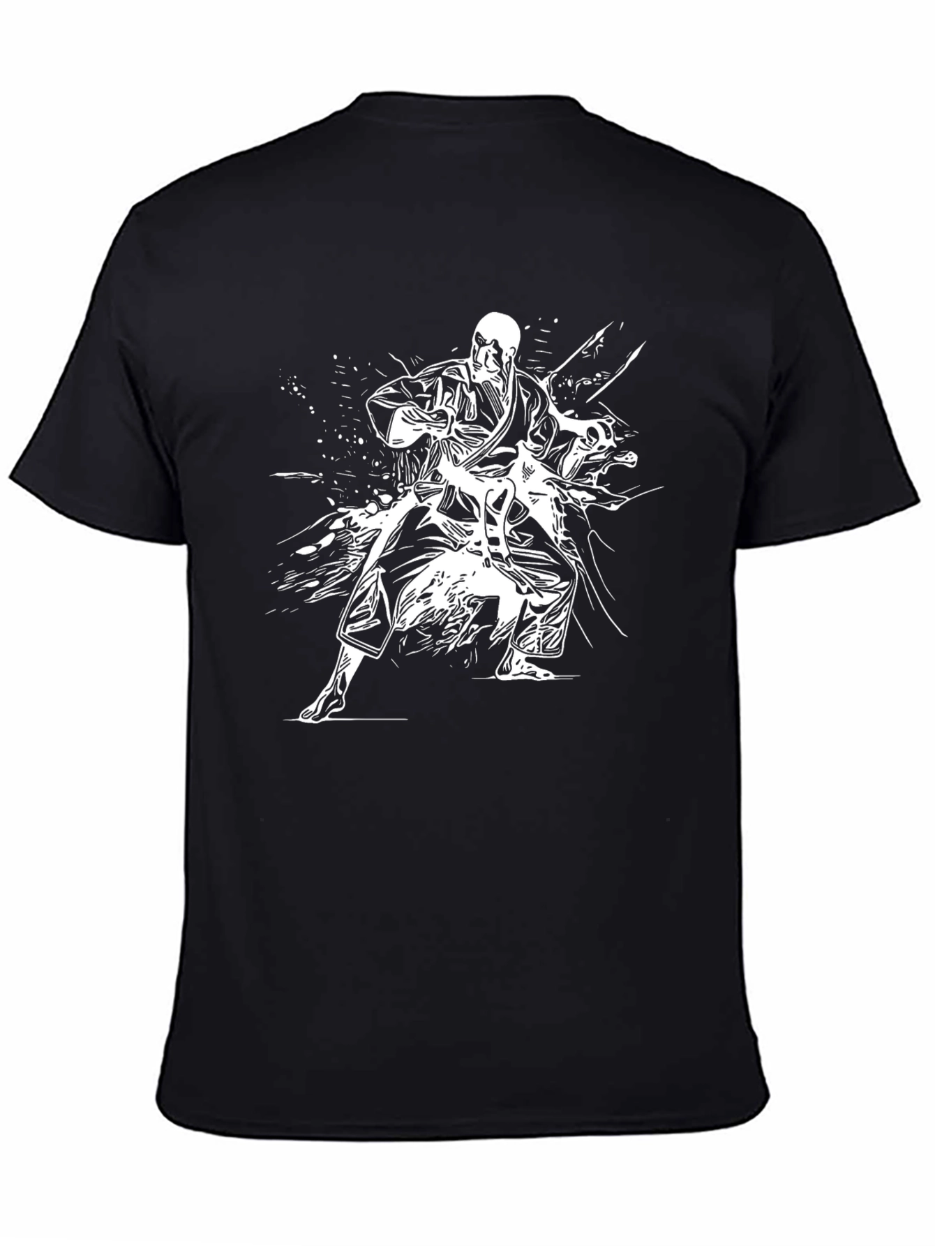Karate Graphic Tee - Black Martial Arts T-Shirt