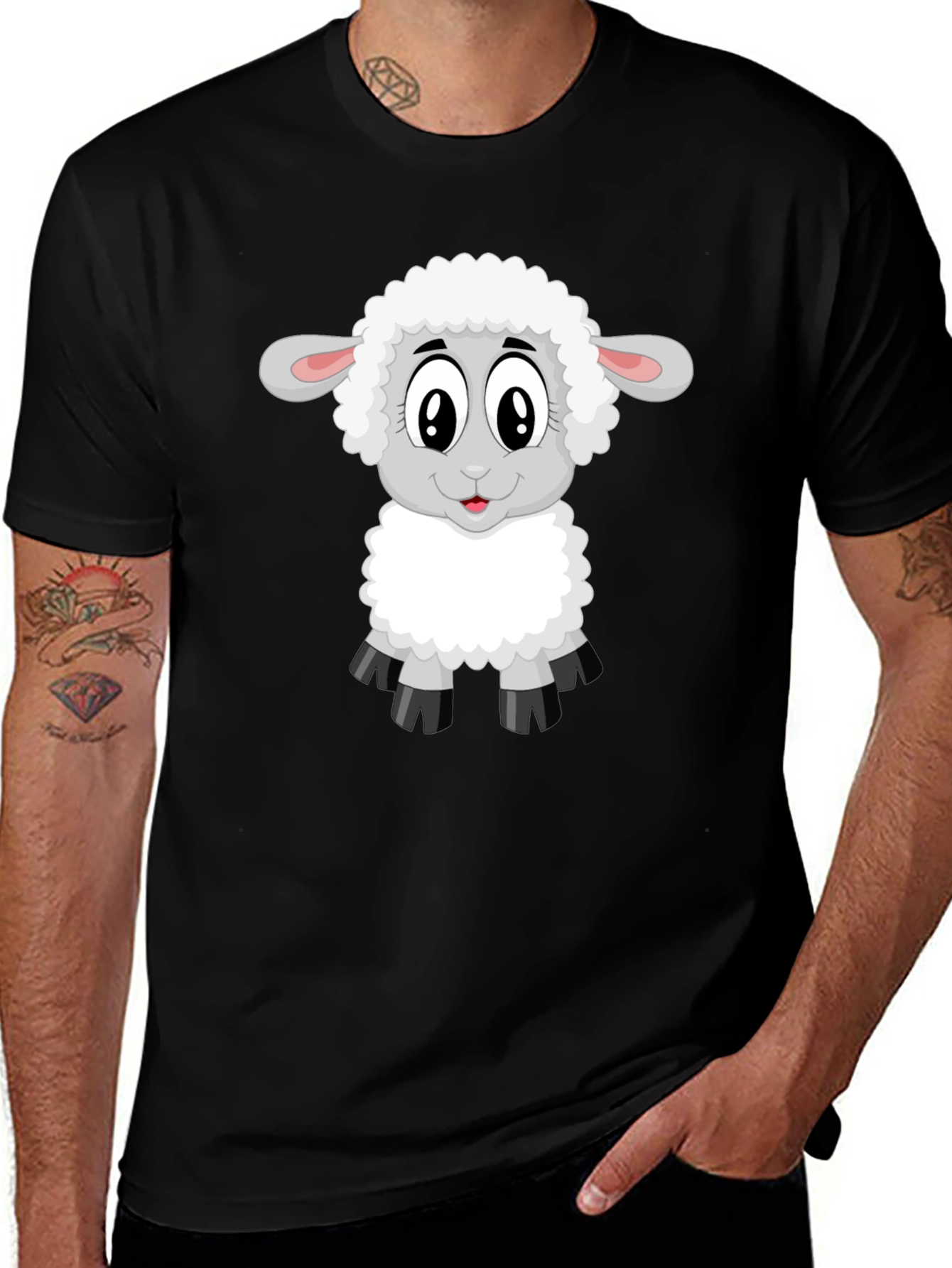 Cute Sheep Graphic Tee