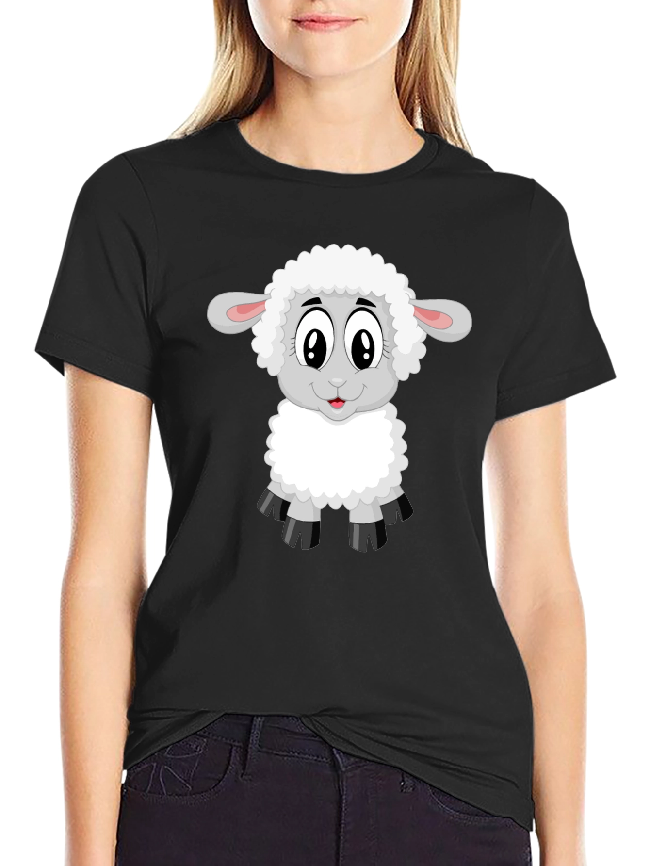 Cute Sheep Graphic Tee