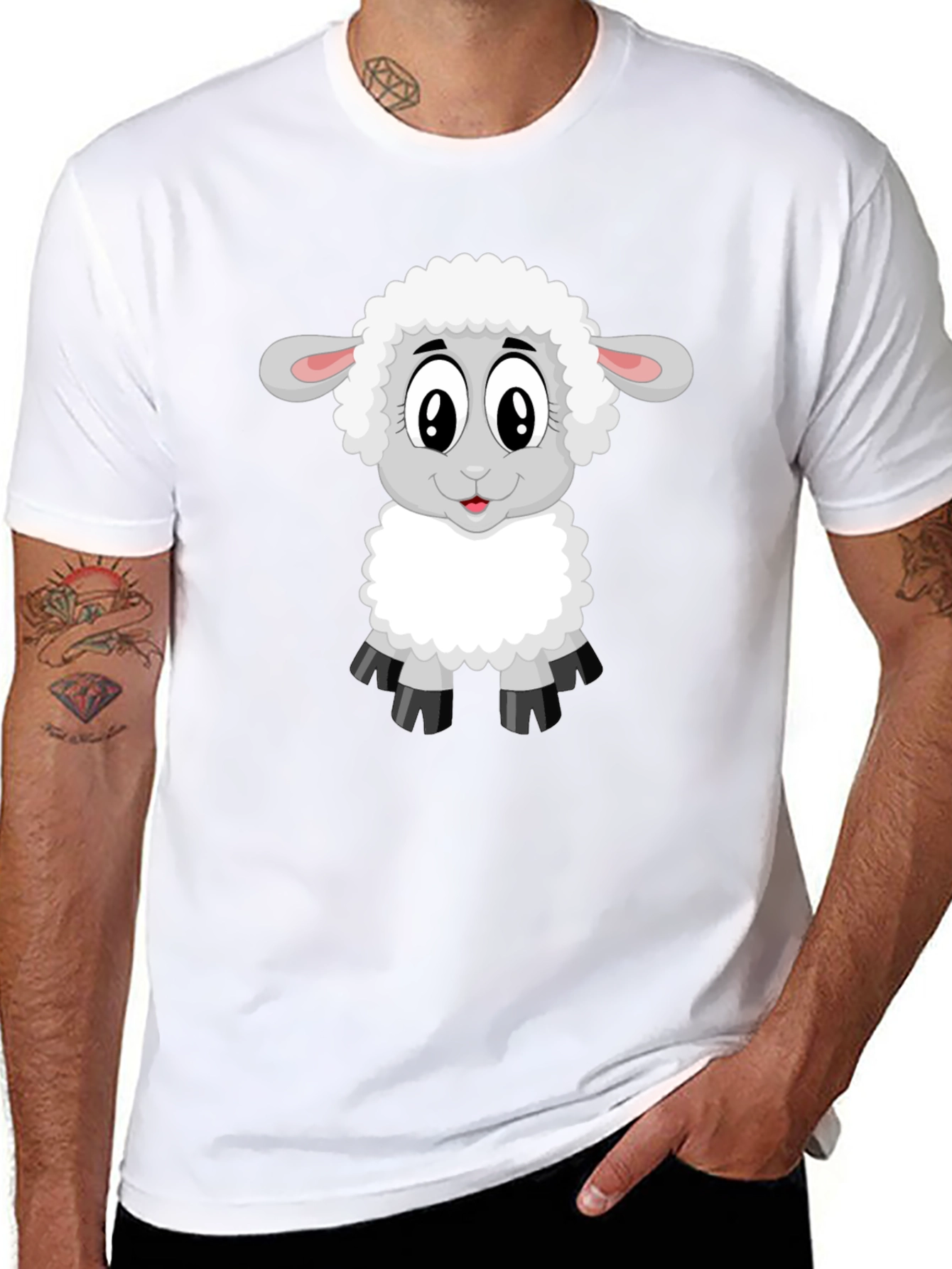 Cute Sheep Graphic Tee