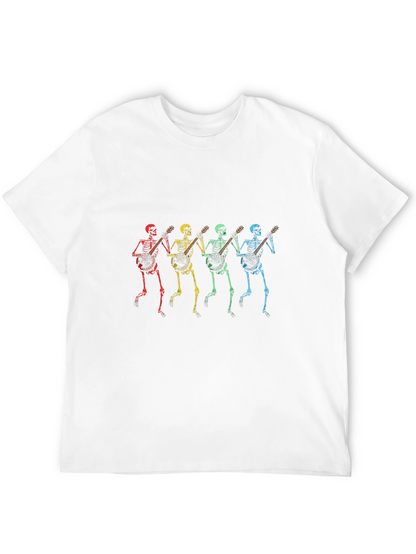 Skeleton Banjo Player T-Shirt