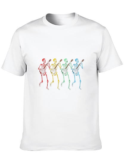 Skeleton Banjo Player T-Shirt