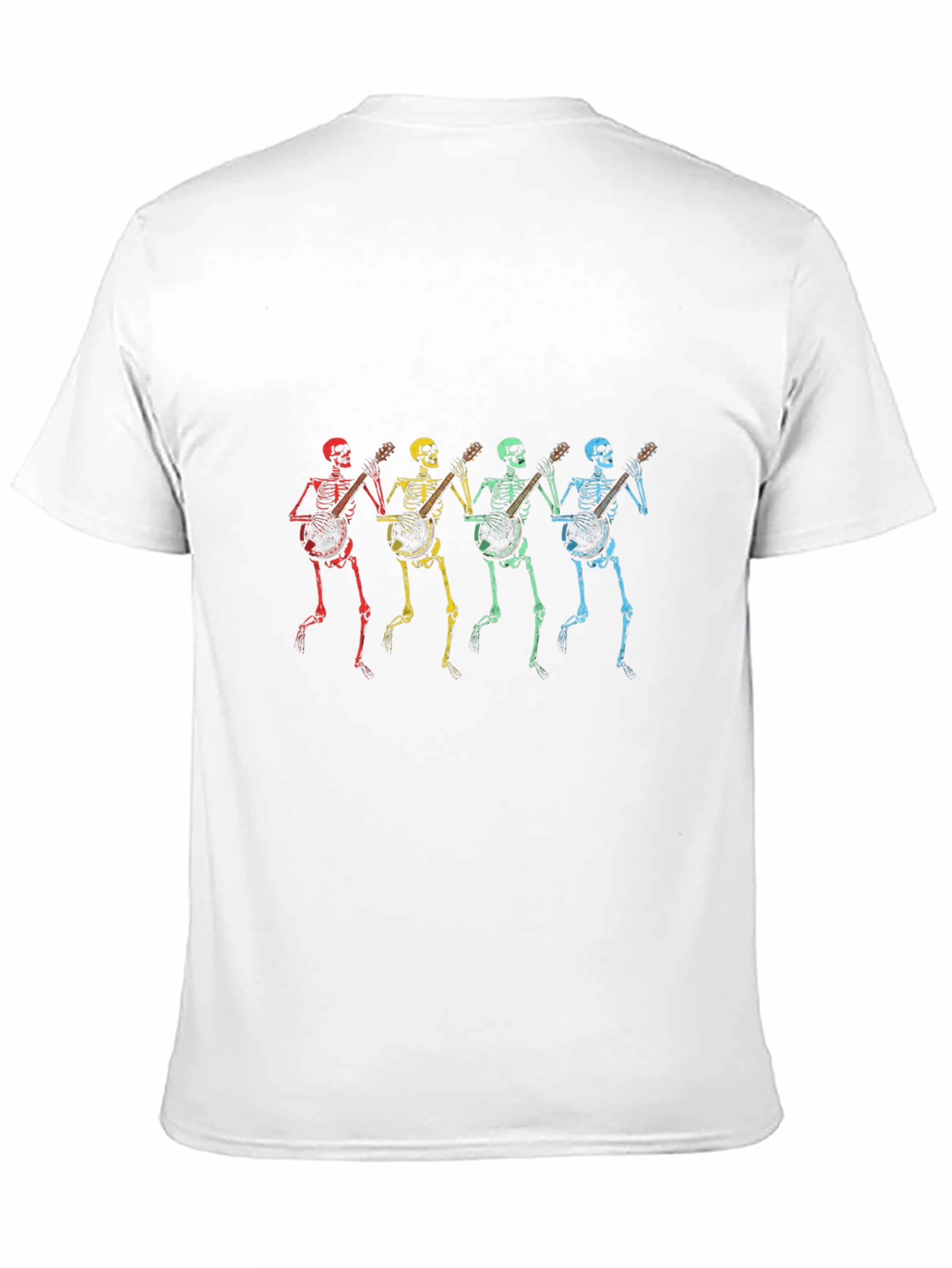 Skeleton Banjo Player T-Shirt