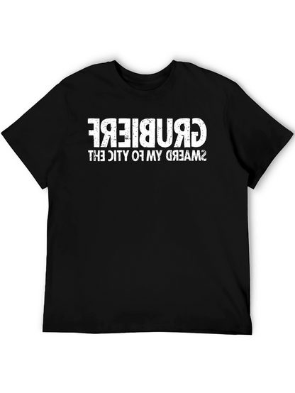 Crubiere City of Dreams Black T-Shirt