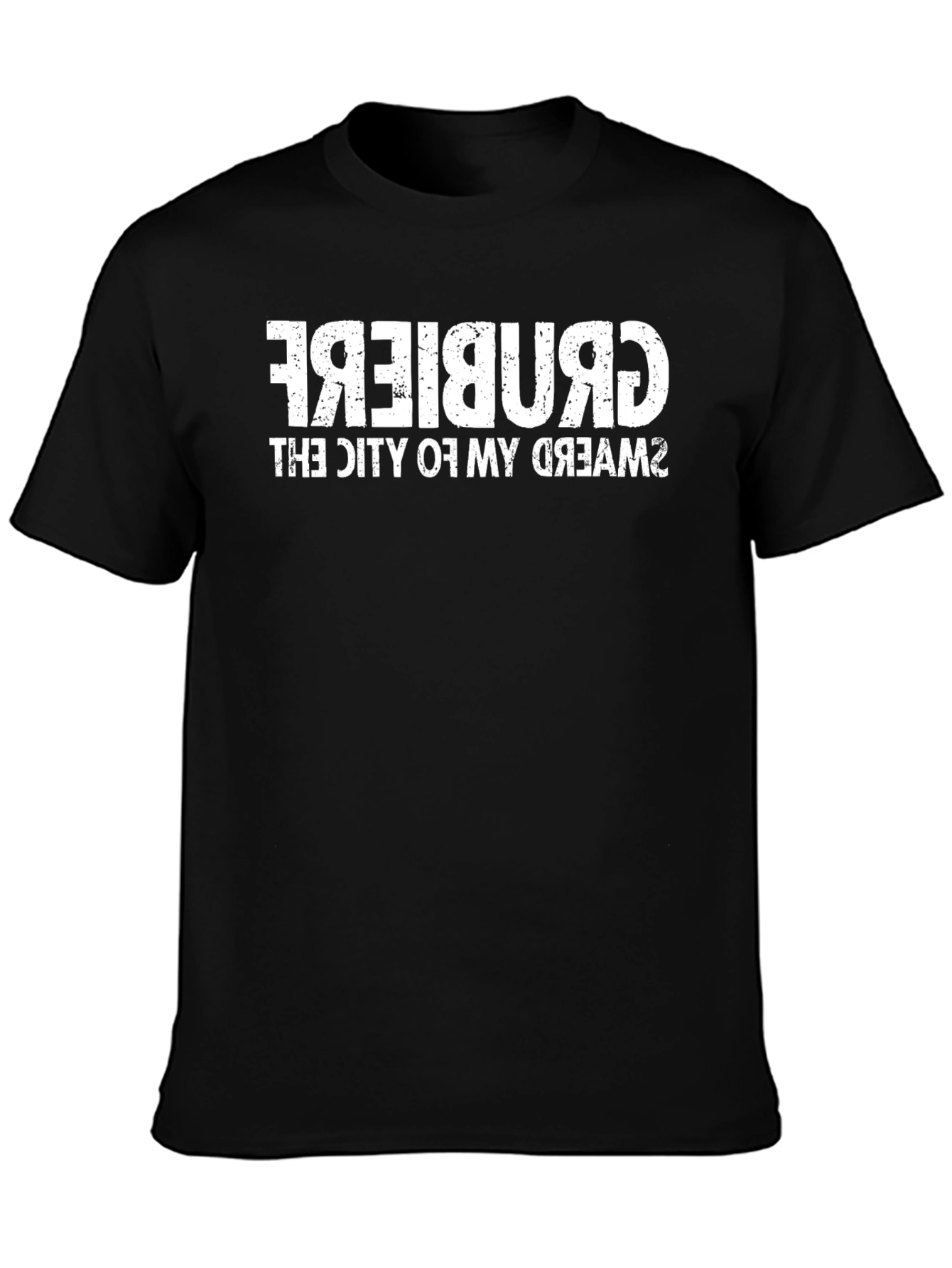 Crubiere City of Dreams Black T-Shirt