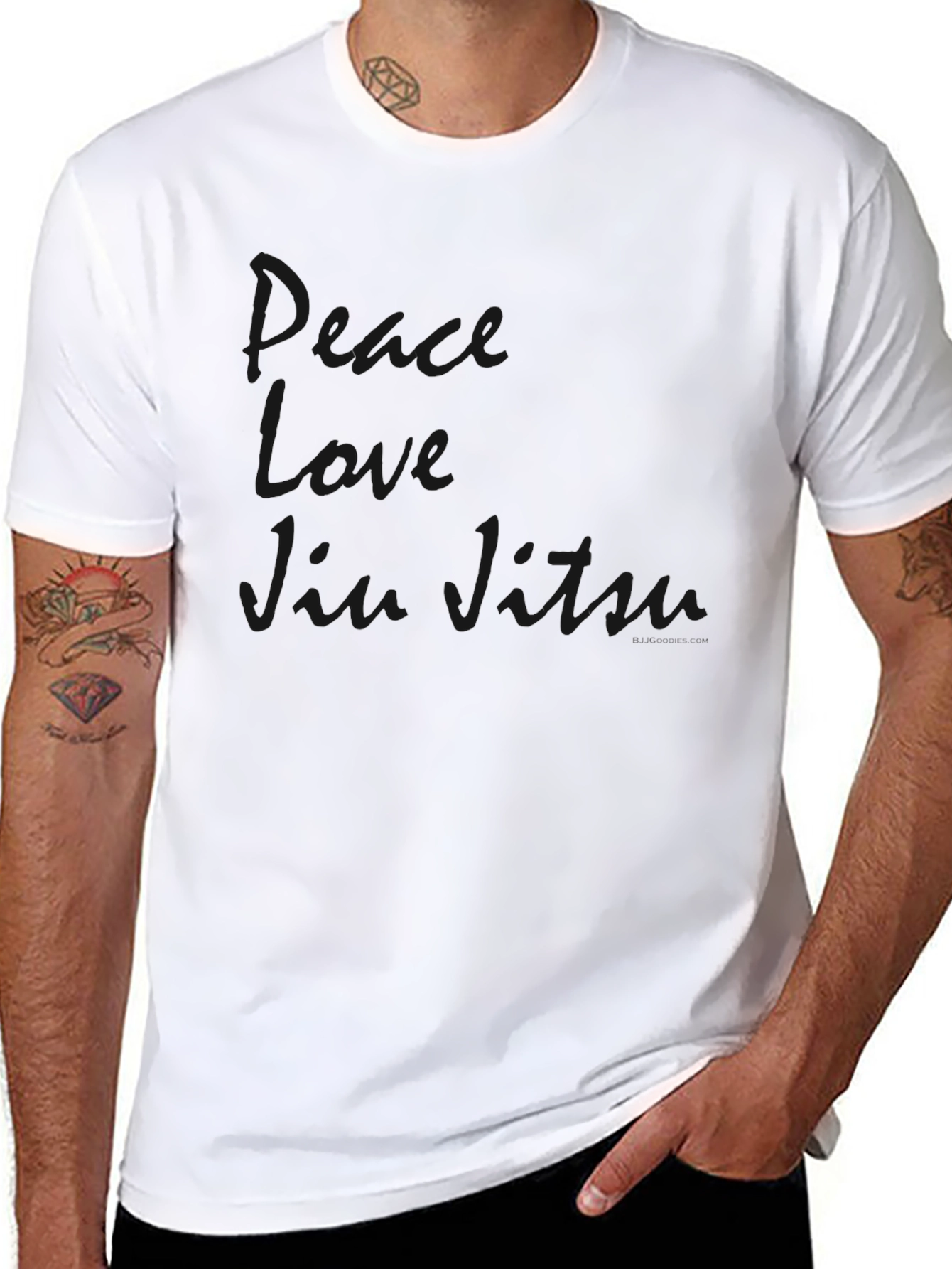 Black Jiu Jitsu Graphic T-Shirt