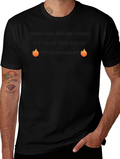 Funny German T-Shirt: Ignite Your Date!
