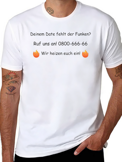 Funny German T-Shirt: Ignite Your Date!