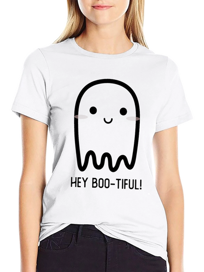 Hey Boo-tiful Ghost Graphic Tee