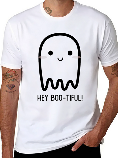 Hey Boo-tiful Ghost Graphic Tee