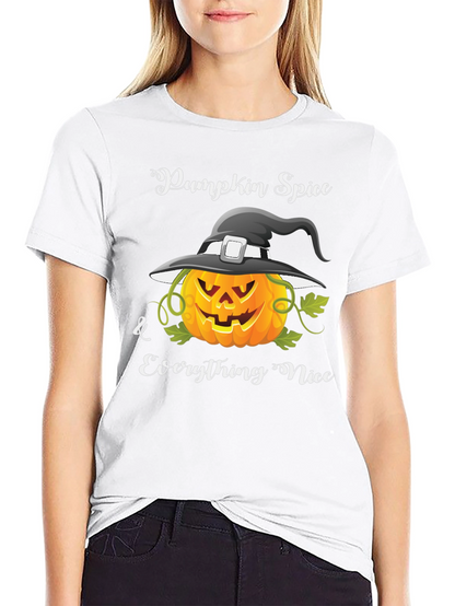 Pumpkin Spice Halloween T-Shirt