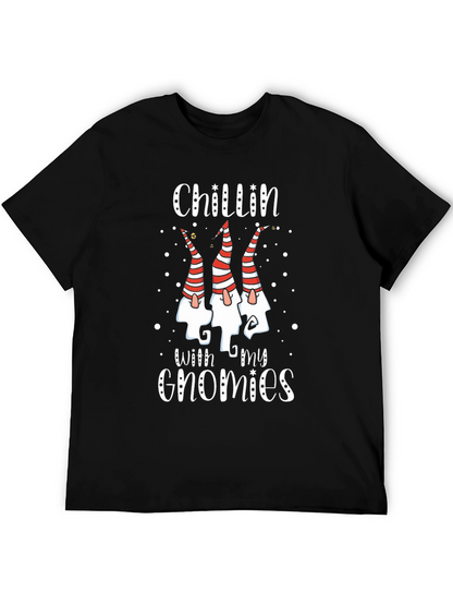 Chillin with my Gnomies Graphic Tee