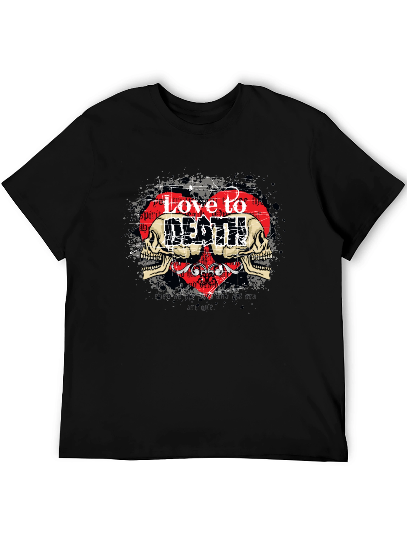 Love To Death Graphic T-Shirt