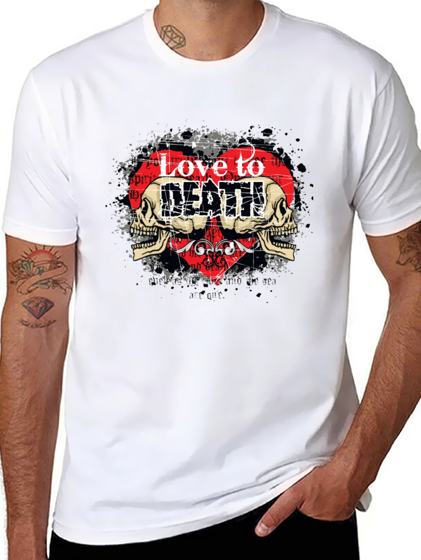 Love To Death Graphic T-Shirt