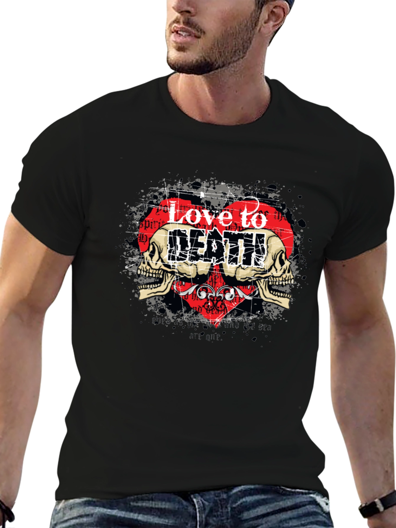 Love To Death Graphic T-Shirt