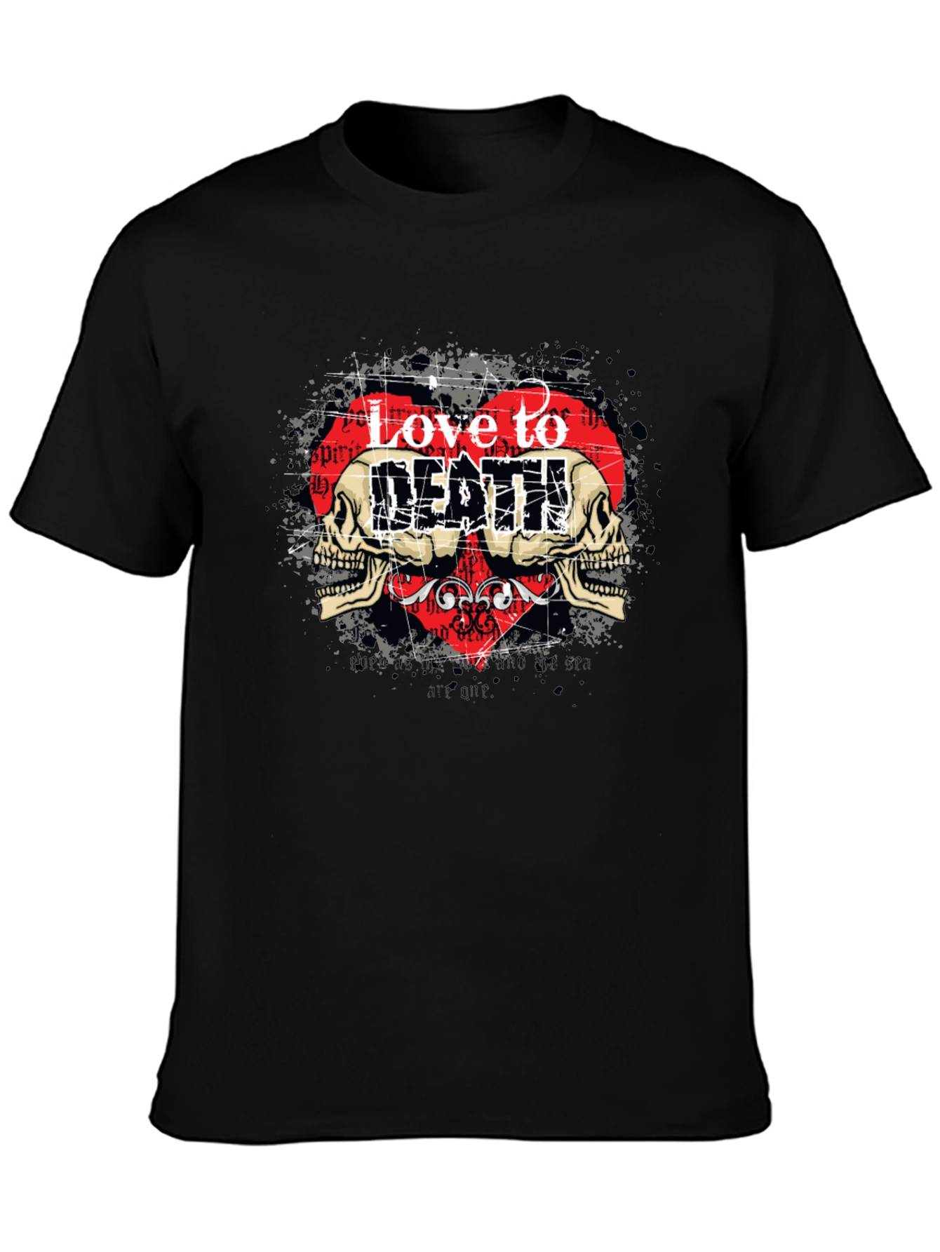 Love To Death Graphic T-Shirt