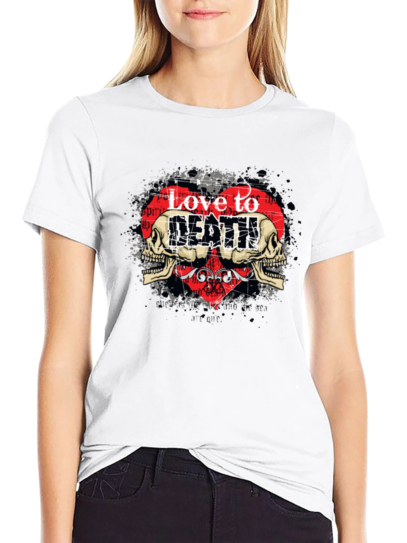 Love To Death Graphic T-Shirt