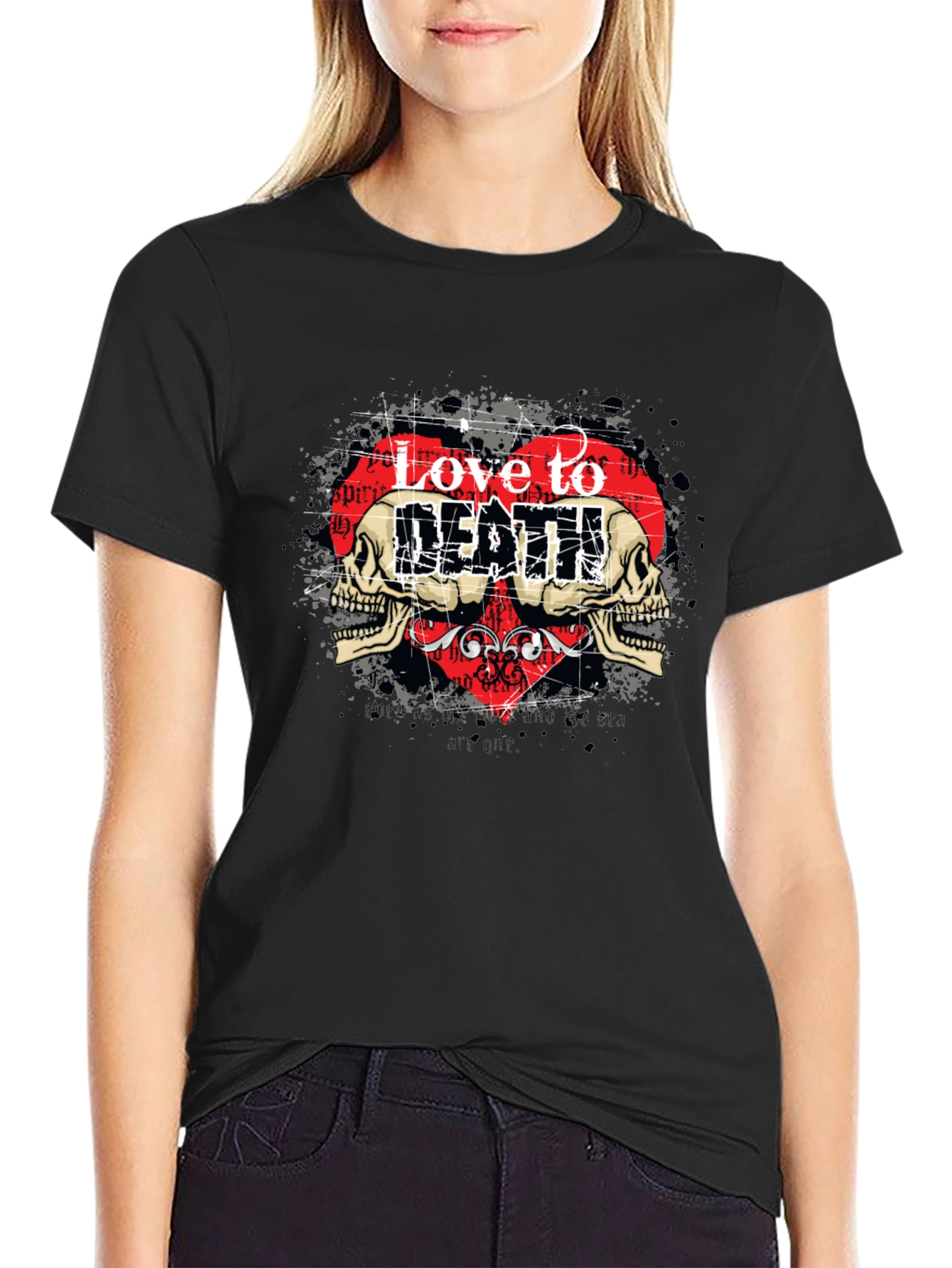 Love To Death Graphic T-Shirt