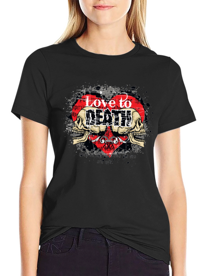 Love To Death Graphic T-Shirt